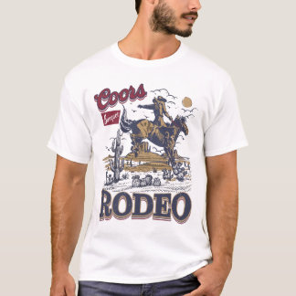 vaquero monta camiseta