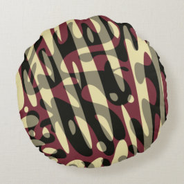 Vaquero Polvo Almohada redonda