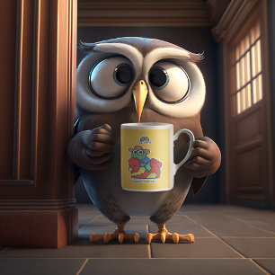 Vaquero raro y tazas de inspiración occidental