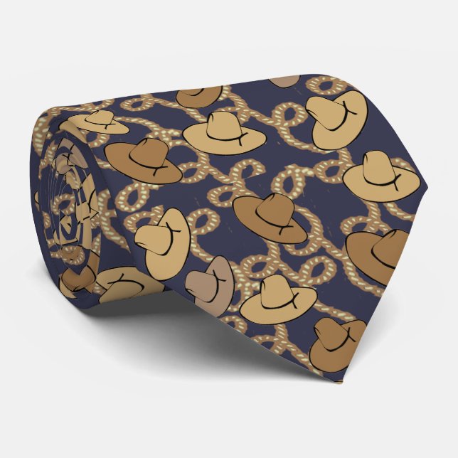 Vaquero y corbata occidentales de los lazos (Enrollado)