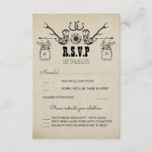 Vaquero zapato país matrimonio ruso RSVP