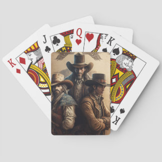 Vaqueros jugando cartas