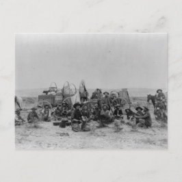 Vaqueros Sentados Por Postales De Vagones De Sumin