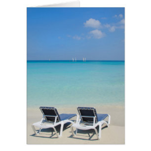 Varadero, Cuba. Sillas De Arena Y Playa