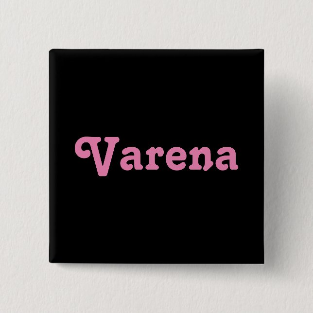 Varena de botón (Anverso)