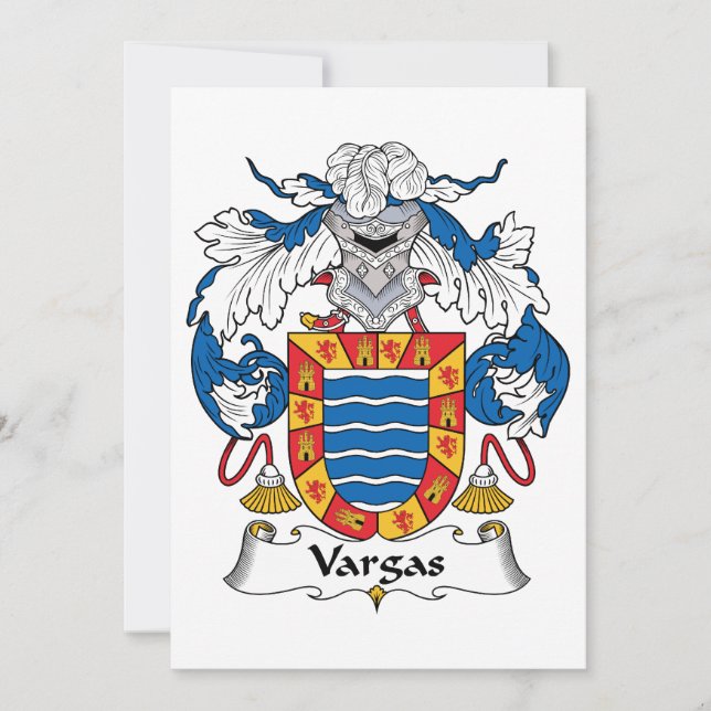 Vargas Family Crest (Anverso)
