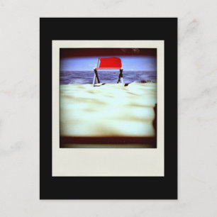 Variación Vis-à-vis 3D Computadora Art postal negr