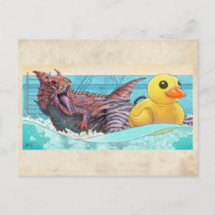 Variante 27 en Piscina - Postal