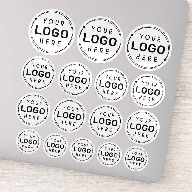 Variedad de logotipos comerciales 16 Pegatinas (Detalle)