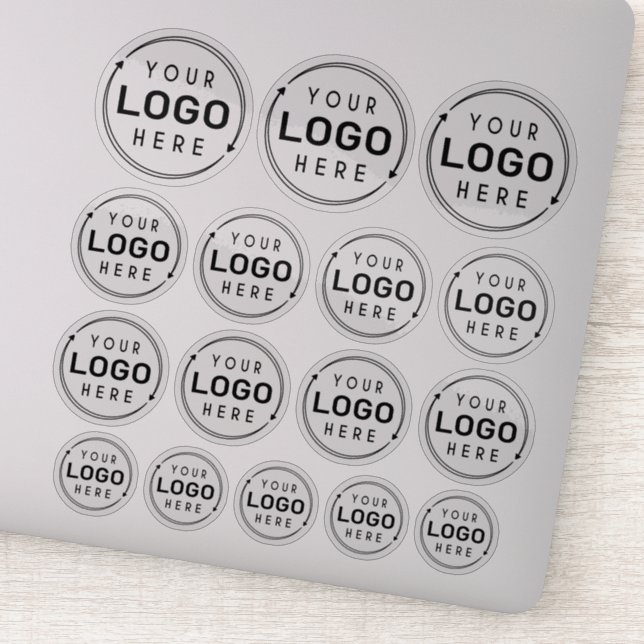 Variedad de logotipos comerciales 16 Pegatinas cla (Detalle)
