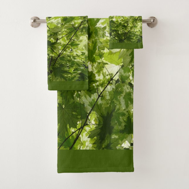 Variegated Maple Leaves for Midsummer's Eve (In situ)