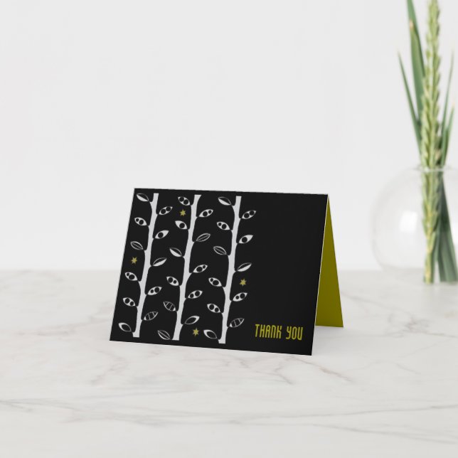 VARIOS VINES Bar Bat Mitzvah Tarjeta de agradecimi (Anverso)