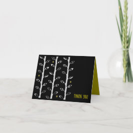 VARIOS VINES Bar Bat Mitzvah Tarjeta de agradecimi