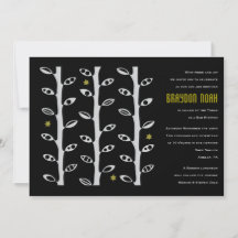 VARIOUS VINES Bar Bat Mitzvah Invitación