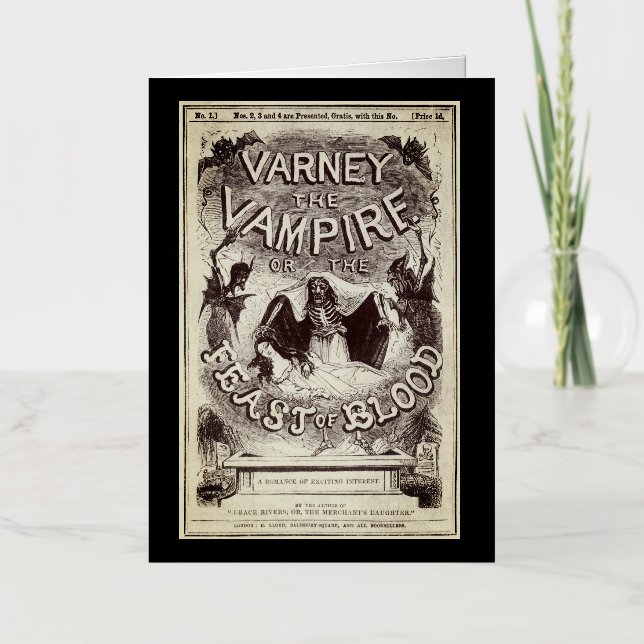 Varney el vampiro (portada de la publicación) (Anverso)