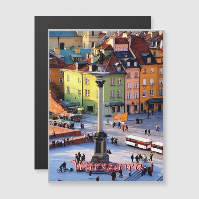 Varsovia - Columna Sigismund - Polonia - (Anverso/Reverso)