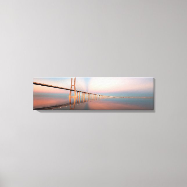 Vasco de Gama Puente Arte Panorámico (Anverso)