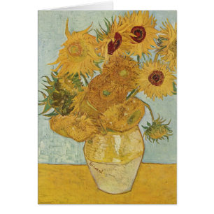 Vase con 12 girasoles - Vincent Van Gogh (1888)