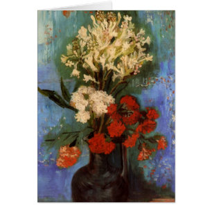 Vase con Carnations de Vincent van Gogh