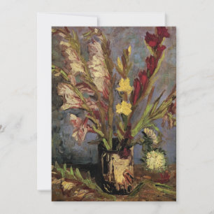 Vase con Gladioli por Vincent van Gogh