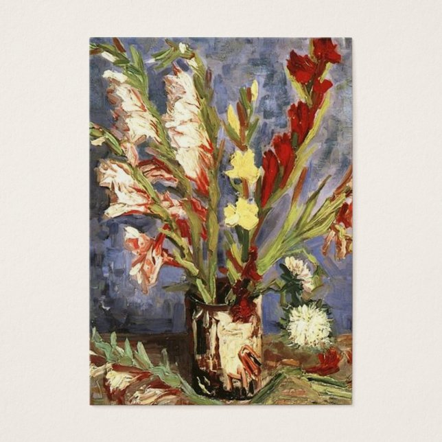 Vase con Gladioli Vincent van Gogh (Frente)
