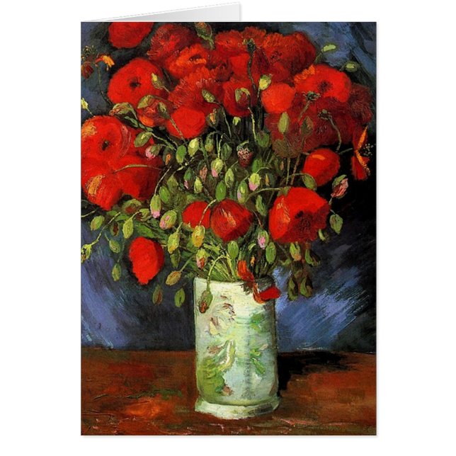 Vase con pimientos rojos, Vincent van Gogh (Frente)
