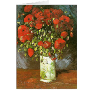 Vase Con Poppies Rojos (F279) Van Gogh Bella Artes