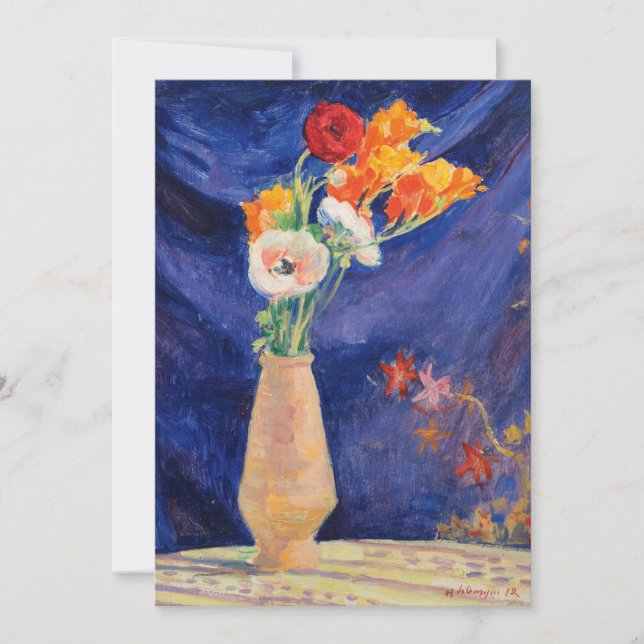 Vase d'Anémones | Henri Lebasque (Anverso)