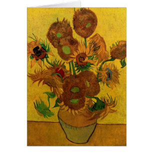 Vase de la vida con 15 girasoles Vincent van Gogh