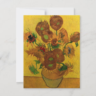 Vase de la vida con 15 girasoles Vincent van Gogh
