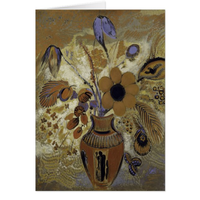 Vase etrusca con flores (Frente)