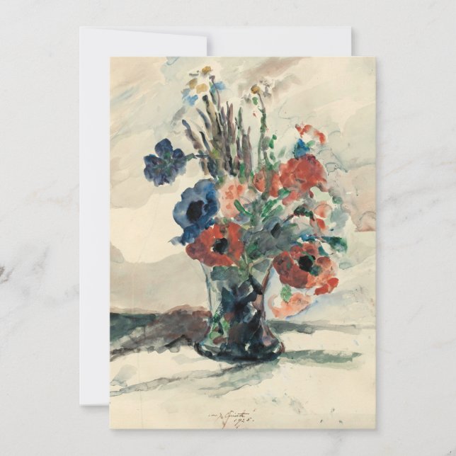 Vase mit Blumen | Lovis Corinth (Anverso)