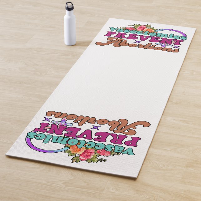 Vasectomías Evitan Abortos Yoga Mat (In situ)