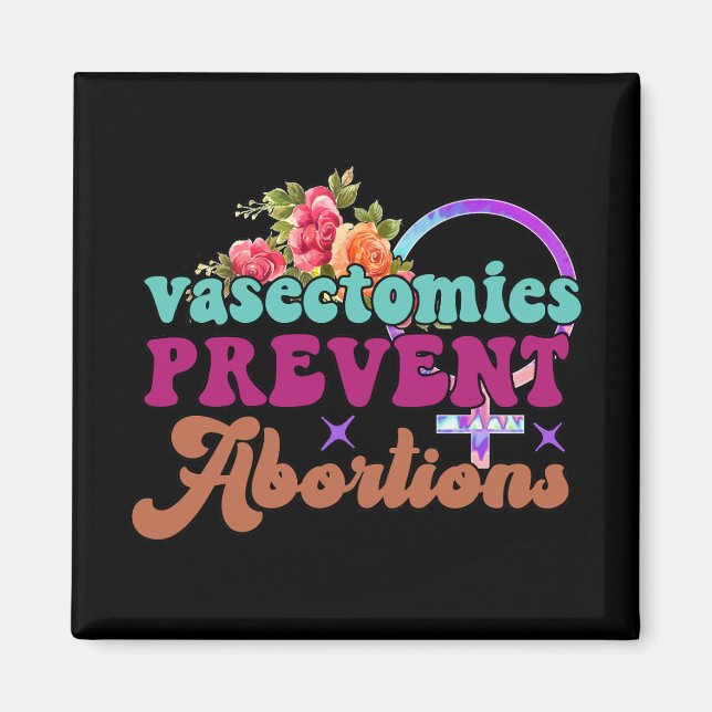 Vasectomías Evitar el Imán del Aborto (Frente)