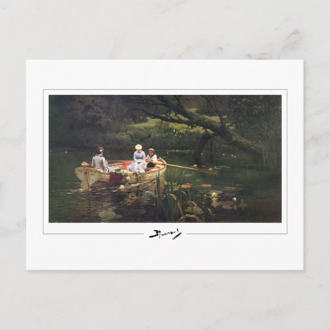 Vasily Polenov #146 - postal Bella Artes (Anverso)