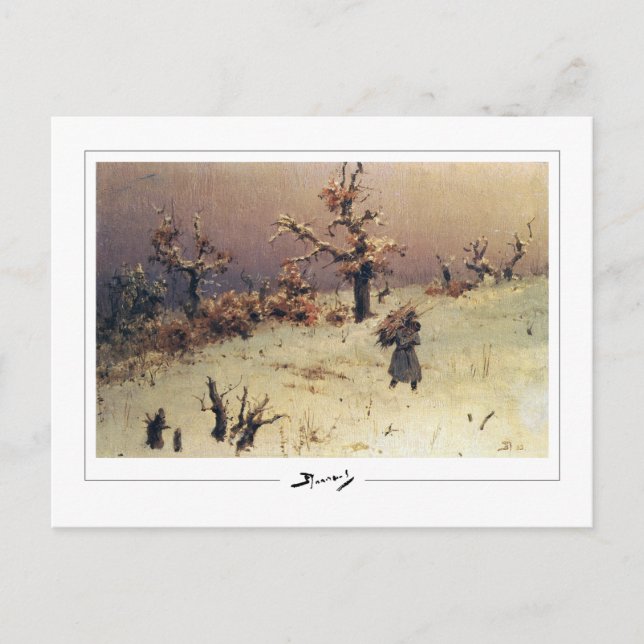 Vasily Polenov #151 - Postales Bellas Artes (Anverso)