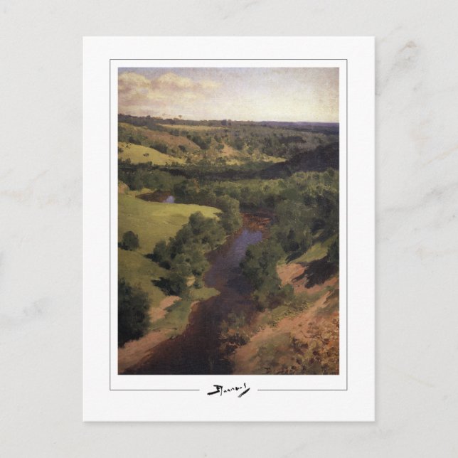 Vasily Polenov #158 - postal Bella Artes (Anverso)