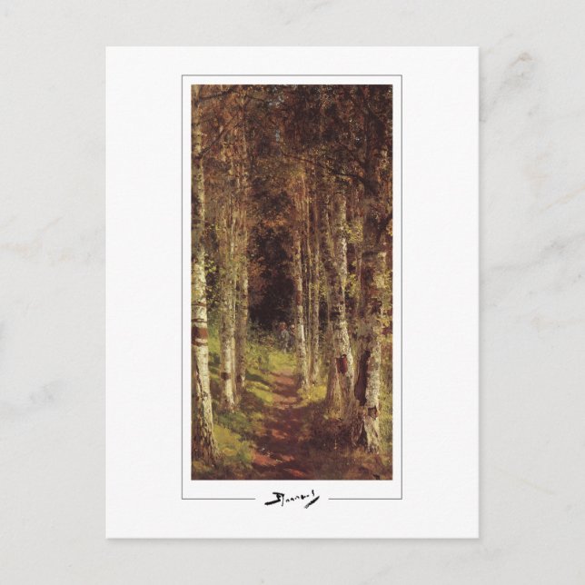 Vasily Polenov #198 - postal Bella Artes (Anverso)