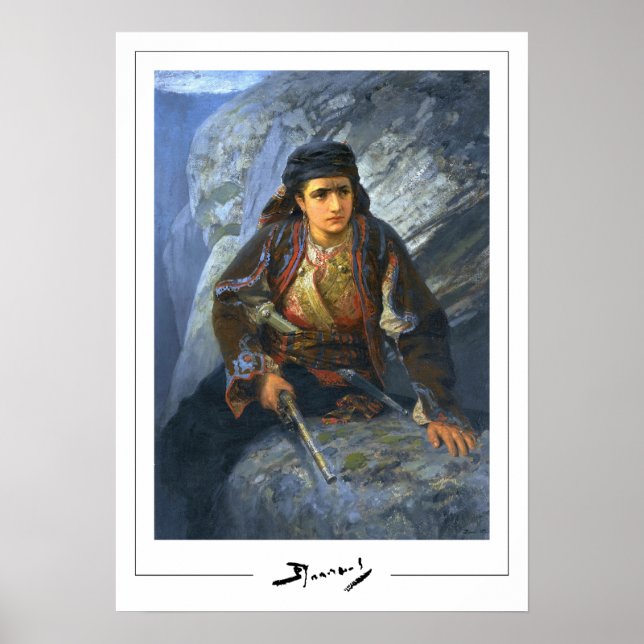 Vasily Polenov cartel de arte de Zedign #6 (Frente)
