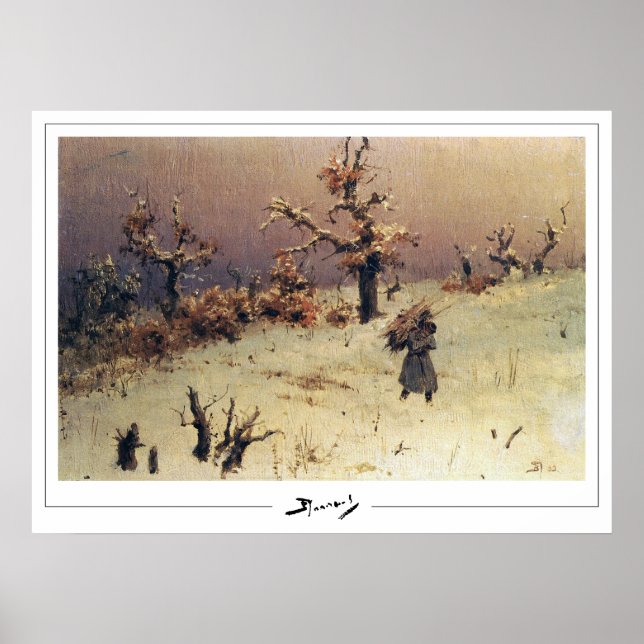 Vasily Polenov Poster de arte Zedign #151 (Frente)