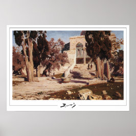 Vasily Polenov Poster de arte Zedign #152