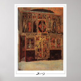 Vasily Polenov Poster de arte Zedign #169