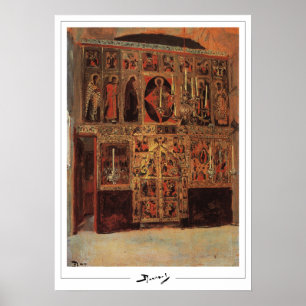 Vasily Polenov Poster de arte Zedign #169