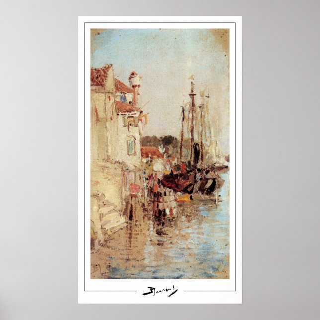 Vasily Polenov Poster de arte Zedign #186 (Frente)