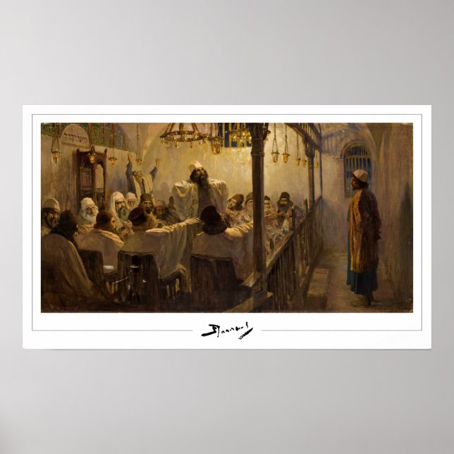 Vasily Polenov Poster de arte Zedign #189 (Frente)