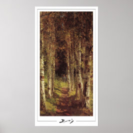 Vasily Polenov Poster de Arte Zedign #1988