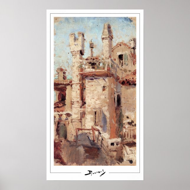 Vasily Polenov Poster de arte Zedign #202 (Frente)