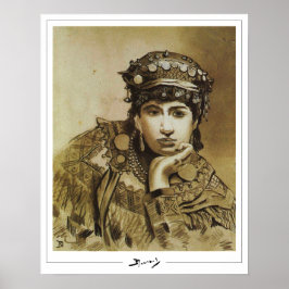 Vasily Polenov Poster de arte Zedign #217