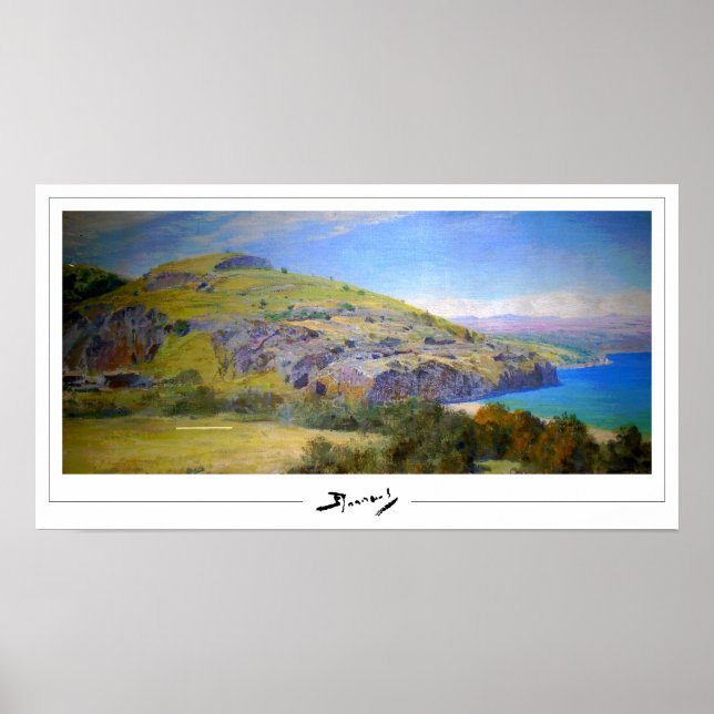 Vasily Polenov Poster de arte Zedign #224 (Frente)