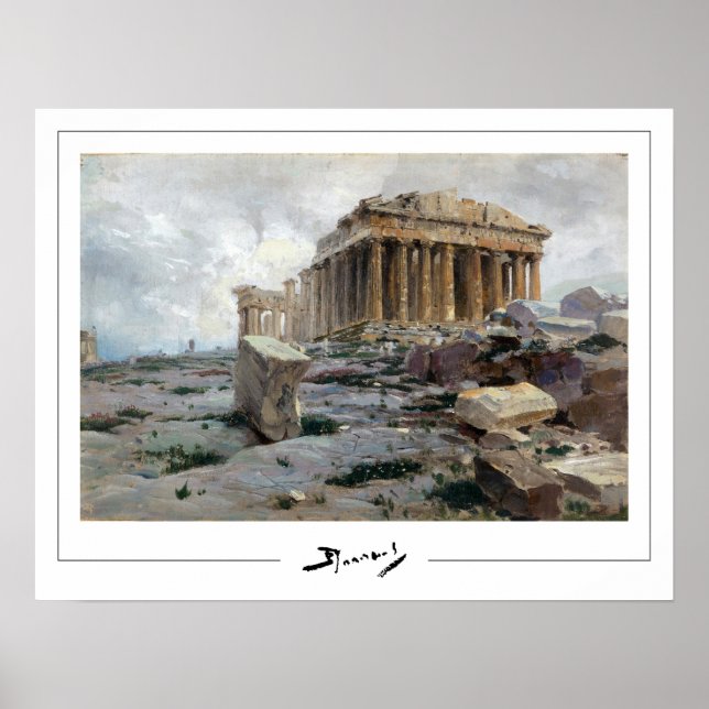 Vasily Polenov Poster de arte Zedign #49 (Frente)